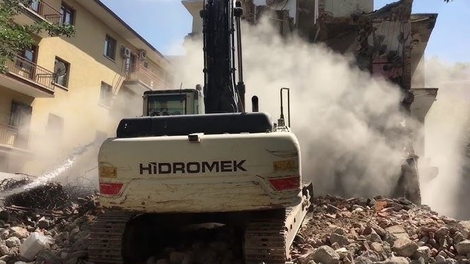  kentsel dönüşüm yıkım ve hafriyat